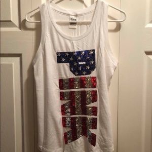 Victoria’s Secret Pink Sequin Tank